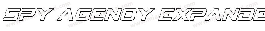 Spy Agency Expanded Italic Expanded字体转换